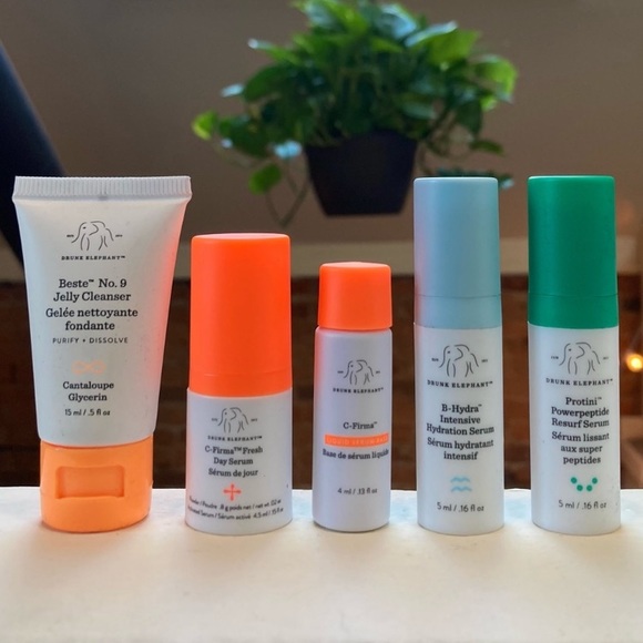 Drunk Elephant Other - ✨DRUNK ELEPHANT✨5-Piece Skincare Bundle - Protini, B-Hydra, C-Firma, Beste, Etc.